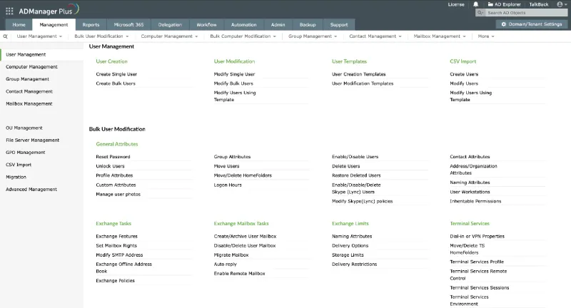 ManageEngine ADManager Plus (1000 Kullanıcı)
