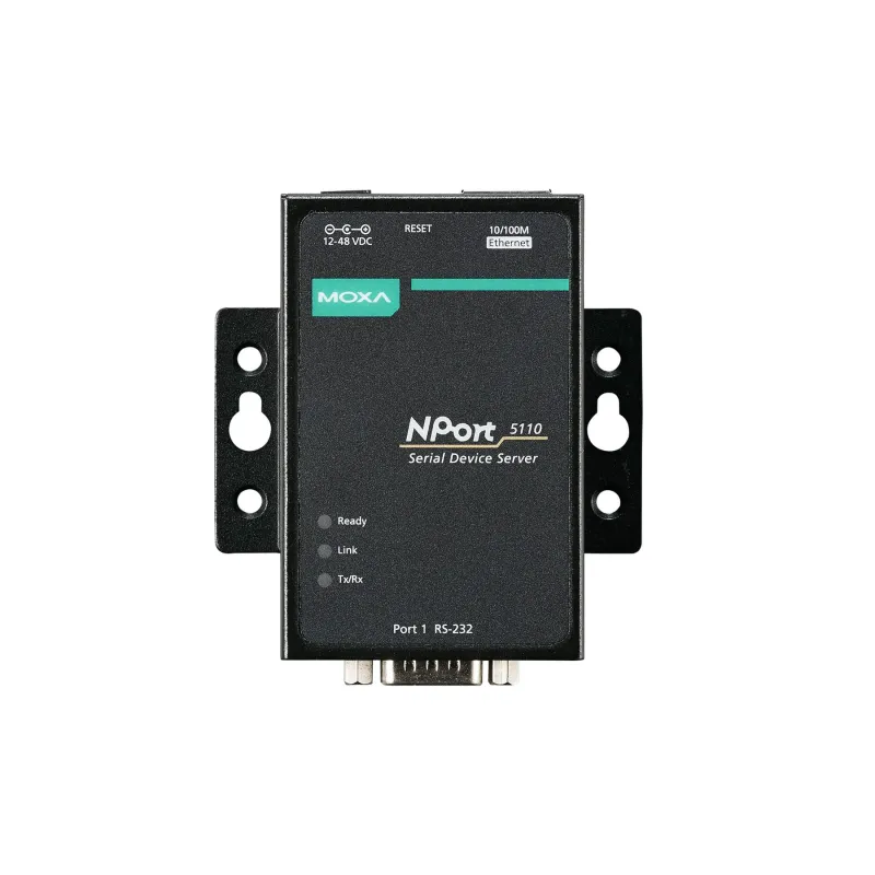 Moxa NPort 5110 Endüstriyel RS-232 to Ethernet Çevirici