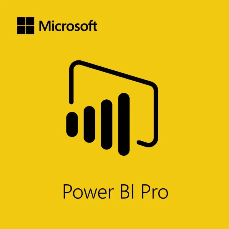 Microsoft Power BI Pro (1 Kullanıcı, 1 Yıllık)