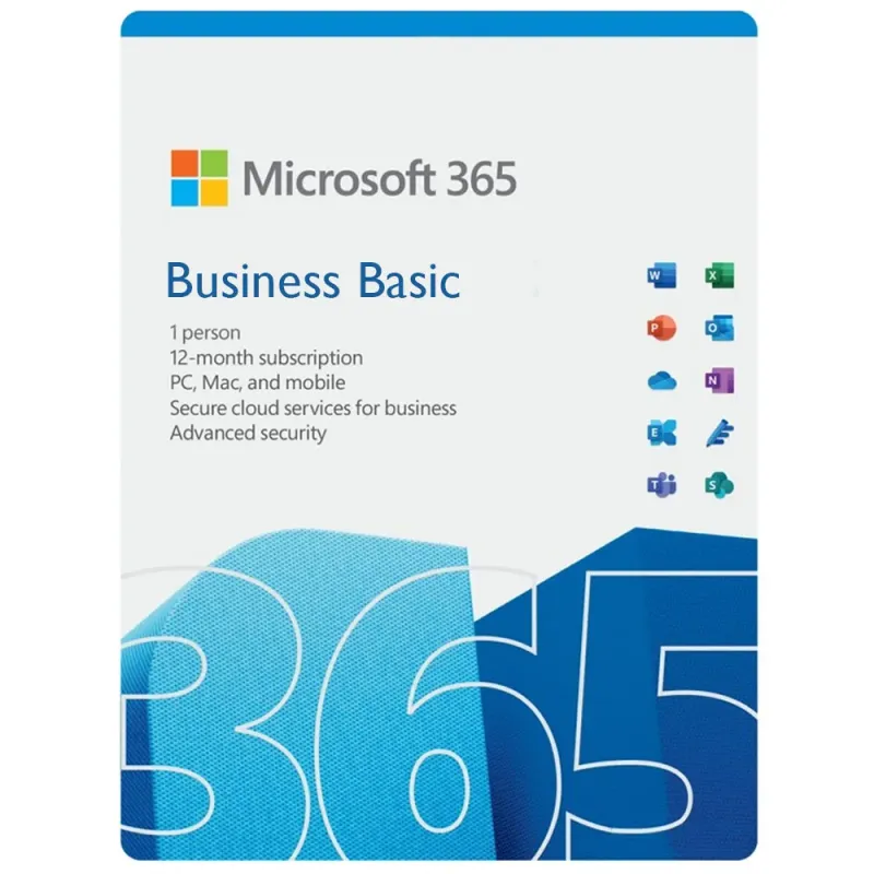 Microsoft 365 Business Basic (1 Yıllık Abonelik)