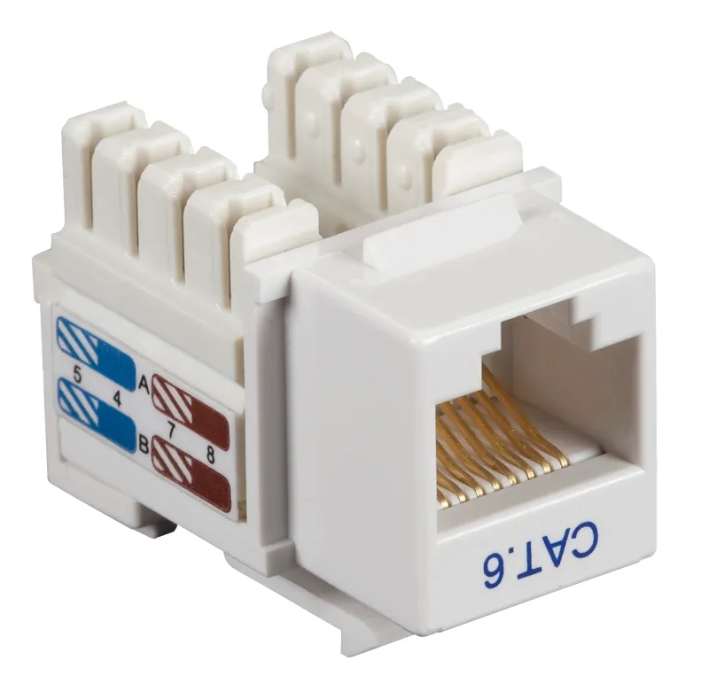 Cat6 RJ45 Keystone Jack (Toolless)