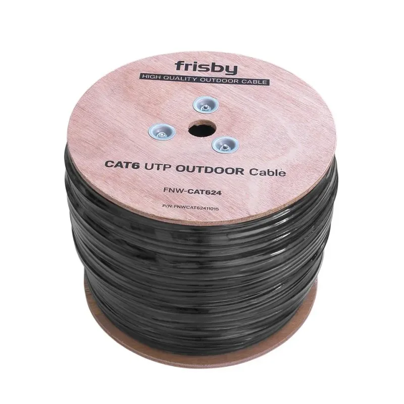 Frisby FNW-CAT624 305MT 0.58MM 23AWG CAT6 Dış Mekan UTP Kablo