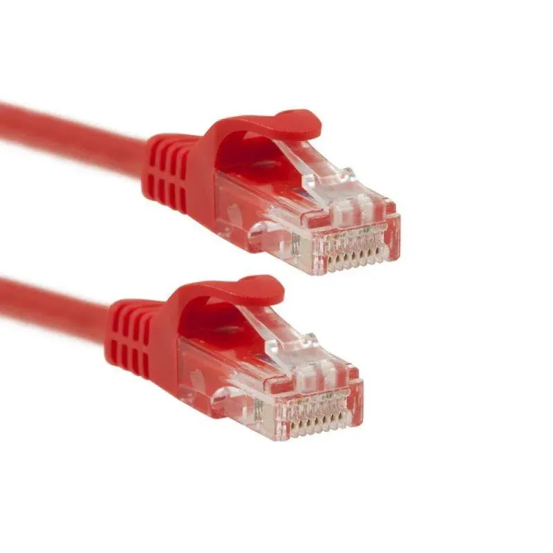 Hcs 3 Metre Patch Cord 4X2X24 UTP Halojen Free (LS0H) Kırmızı Renk (T06-00426-306)