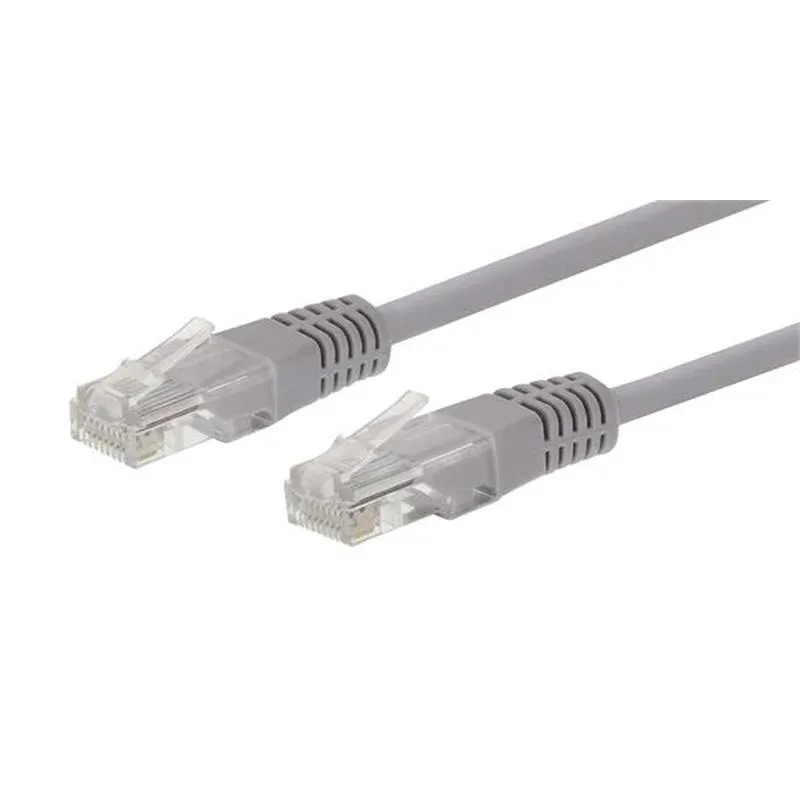 Uranium 50 cm 26AWG 250MHZ LSZH UTP Gri Renk CAT6 Patch Kablo