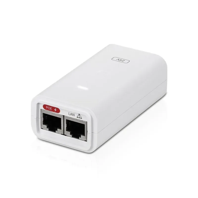 Ubiquiti POE-24-12W-G-WH 24VOLT 12WATT Gigabit Port PoE Adaptör