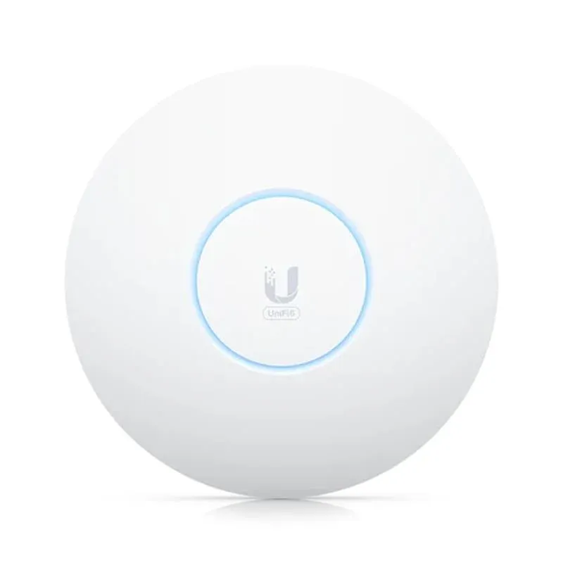 Ubiquiti U6-ENTERPRISE 2.4/5GHZ WIFI6 4X4 MU-Mimo 10.2GBPS İç Ortam Tavan Tipi Access Poınt(Adaptörsüz)