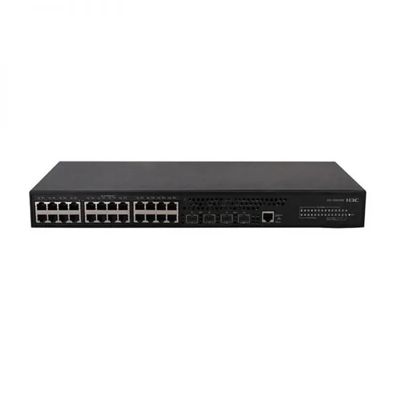 H3C 9801A1N5 LS-5130S-28P-EI-GL L2 24 Port GIGABIT+4X1GB SFP Uplink 1XCONSOLE Port Yönetilebilir Rackmount Switch