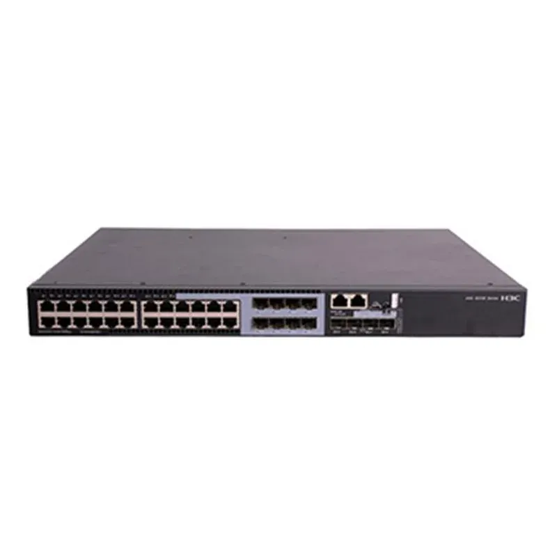 H3C 9801A1MM LS-5130S-28S-PWR-HI-GL 24 Port GIGABIT+4X10GB SFP Uplink Console Port Yönetilebilir 720W PoE (Adaptörsüz)