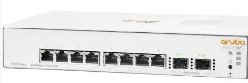 HPE Aruba İon 1930 JL680A 8 Port GIGABIT+2X1GB SFP Uplink L2+ Yönetilebilir Switch