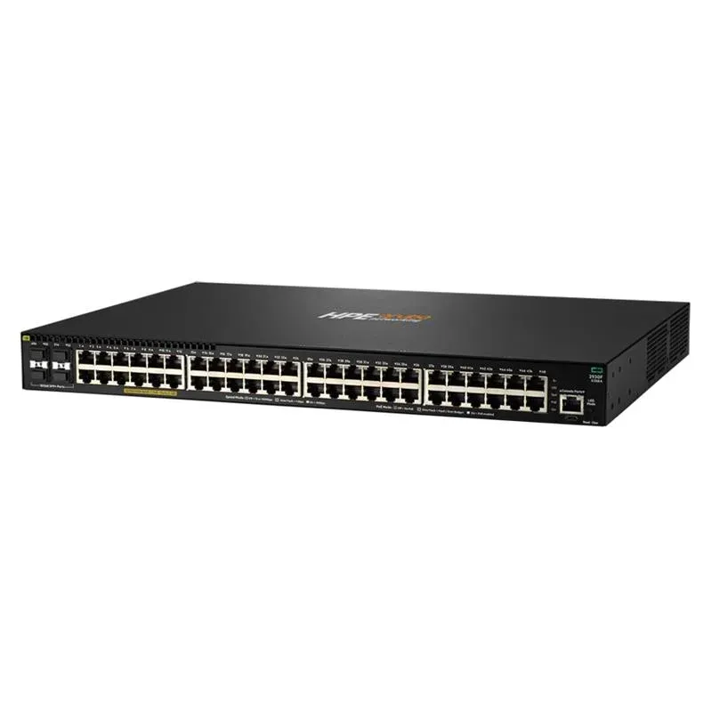 HPE Aruba JL676A Cx 6100 48 Port Gigabit + 4X1GB SFP Yönetilebilir Rackmount Switch