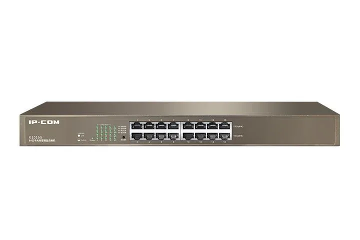 IP-Com G1016G 16 Port Gigabit Rackmount Switch