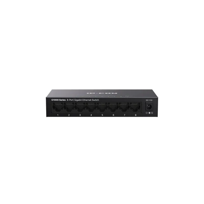 IP-Com G1008M 8 Port Gigabit Metal Kasa Switch