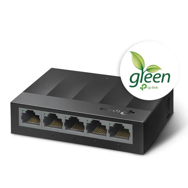 TP-Link LS1005G 5 Port 10/100/1000 Gigabit Plastik Kasa Switch
