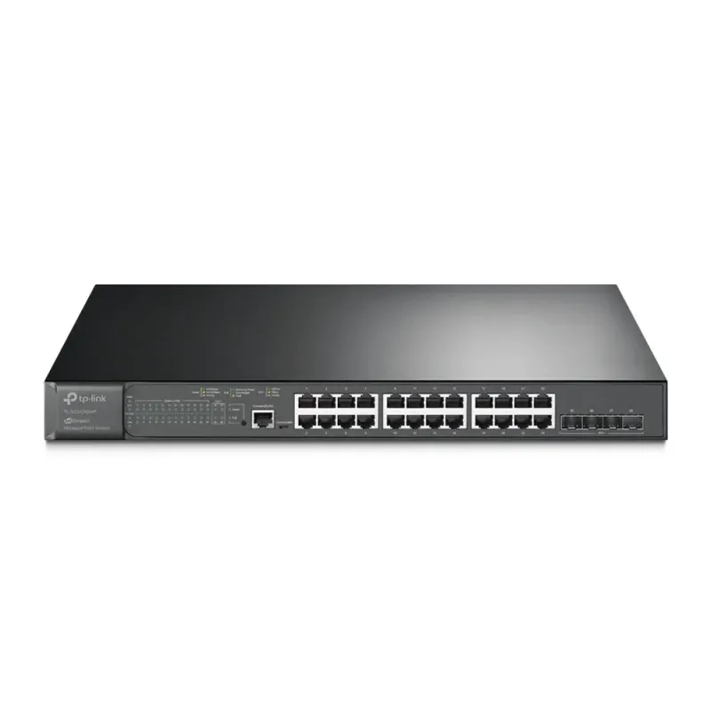 TP-Link Omada TL-SG3428XMP 24 Port Gigabit + 4X10GB SFP Uplink Yönetilebilir 384W PoE Rackmount Switch