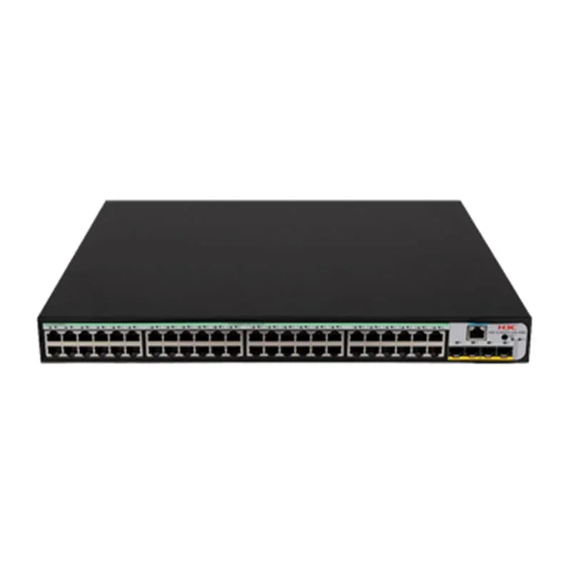 H3C 9801A4MS S1850V2-52X-PWR 48 Port GIGABIT+4X10GB Sfp+ 1XCONSOLE Port Yönetilebilir 370W PoE Rackmount Switch