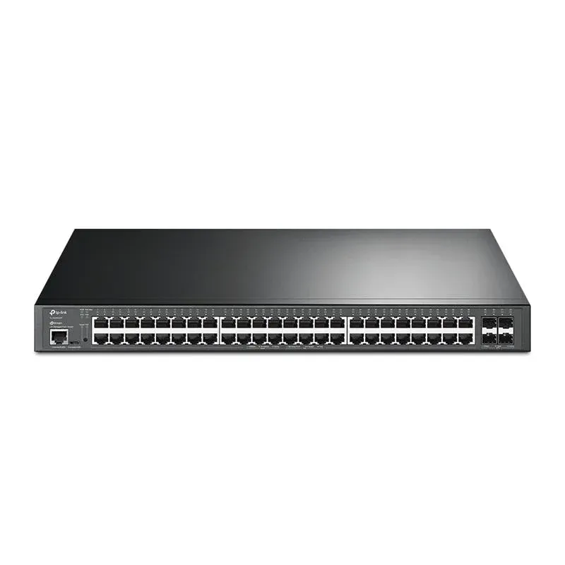 TP-Link Omada TL-SG3452XP 48 Port Gigabit + 4X10GB Sfp+ 500W PoE Jetstream Yönetilebilir Rackmount Switch