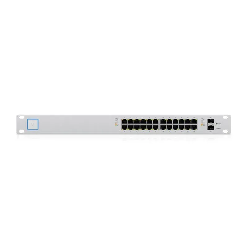 Ubiquiti US-24-250W 24 Port GIGABIT+2X1GB Sfp+ Consol Port 802.3AT/AF Yönetilebilir 250W Rackmount PoE Switch