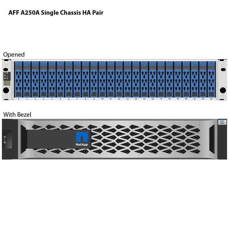 NetApp AFF A250 All-Flash SAN/NAS Storage