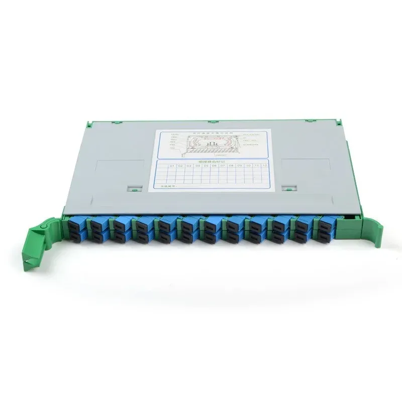 24’lü Fiber Optik Ek Kaseti (Splice Tray) – Şeffaf Kapaklı