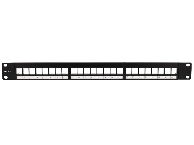 1U 24 Port Boş (Blank) Keystone Patch Panel