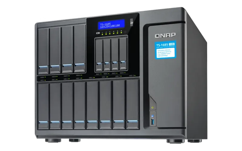 QNAP TS-1685 12+4 Bay Xeon D Super NAS
