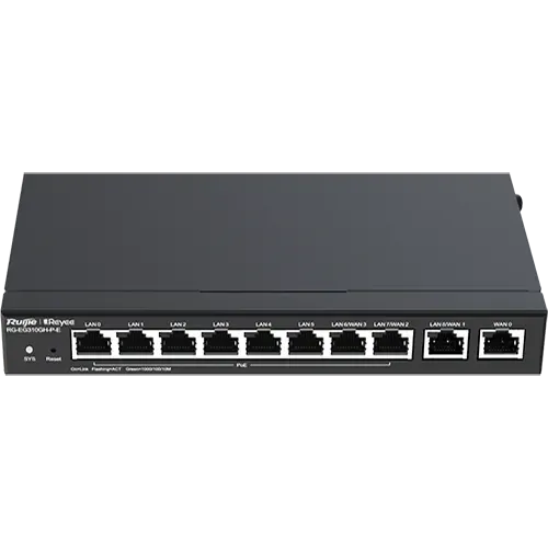 Ruijie Reyee RG-EG310GH-PE Cloud Yönetimli Router/PoE