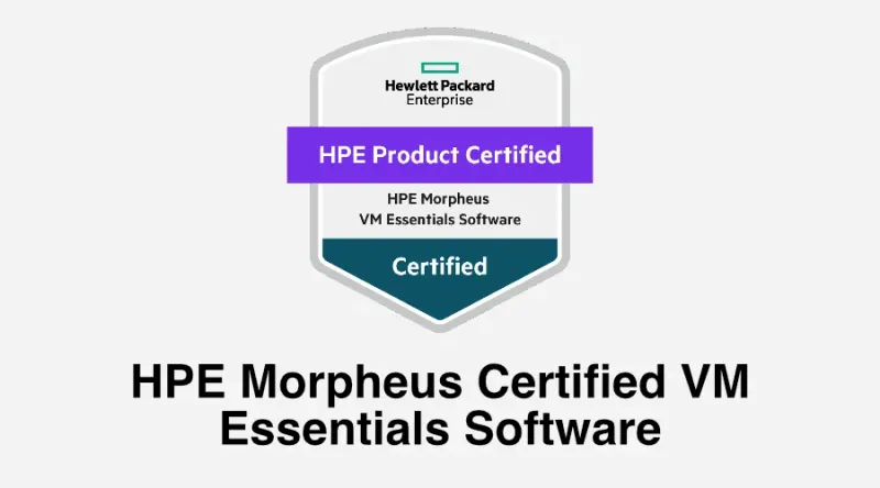 HPE Morpheus VM Ess SW /Skt 3y E-LTU