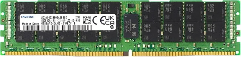 Samsung 128GB DDR4 3200MHz LRDIMM ECC Kurumsal RAM