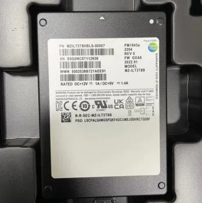 Samsung PM1643a 3.84TB Enterprise SAS SSD