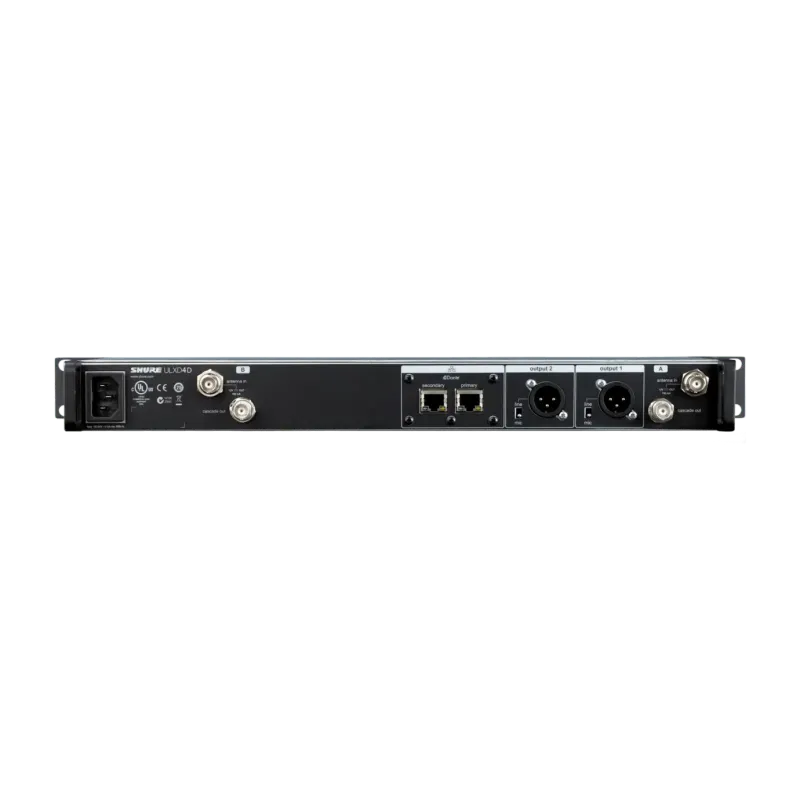 Shure ULXD4D Çift Kanallı Dijital Kablosuz Alıcı