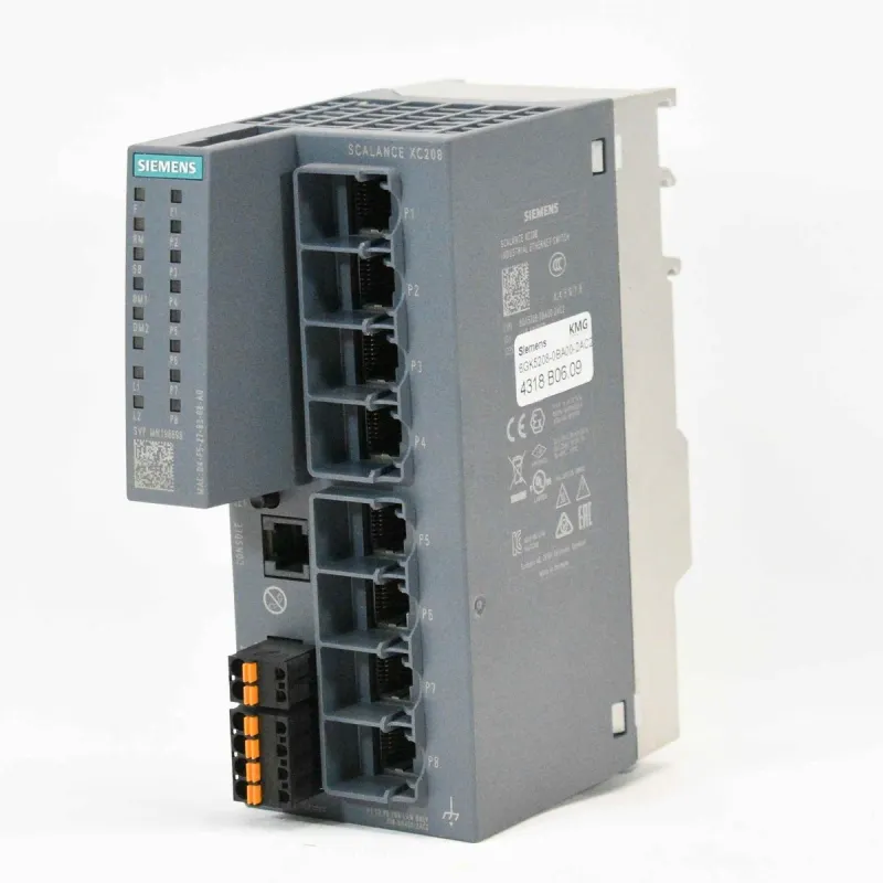 Siemens SCALANCE XC208 Yönetilebilir Endüstriyel Anahtar