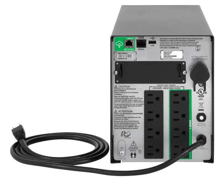 APC Smart-UPS 1500VA LCD 120V with SmartConnect (Uzatılmış Garanti Paketi)