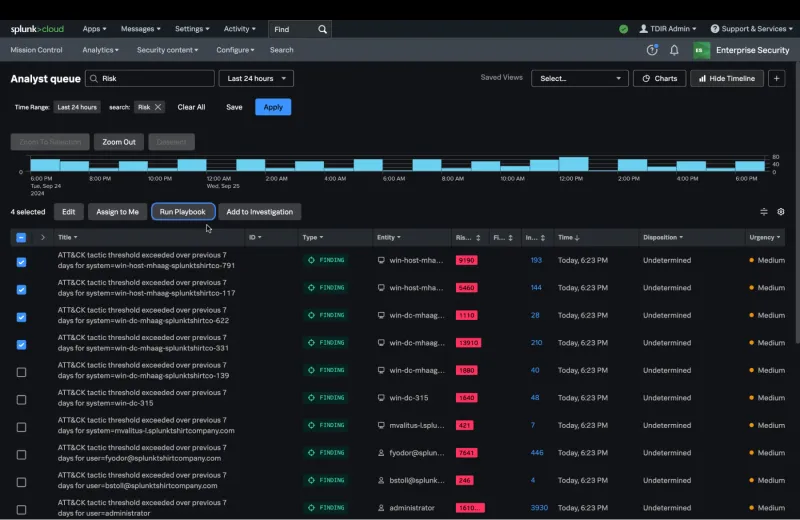 Splunk SOAR (Güvenlik Orkestrasyonu ve Otomasyon)