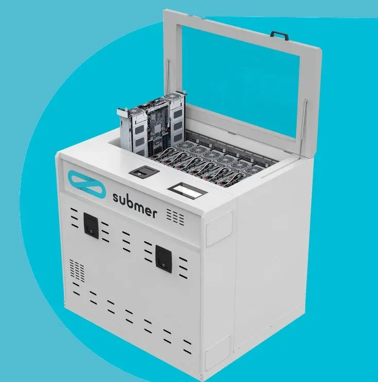 Submer SmartPodX Daldırmalı Soğutma (Immersion Cooling)