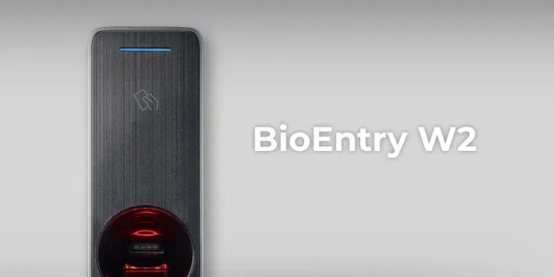 Suprema BioEntry W2 Dış Mekan Parmak İzi Okuyucu