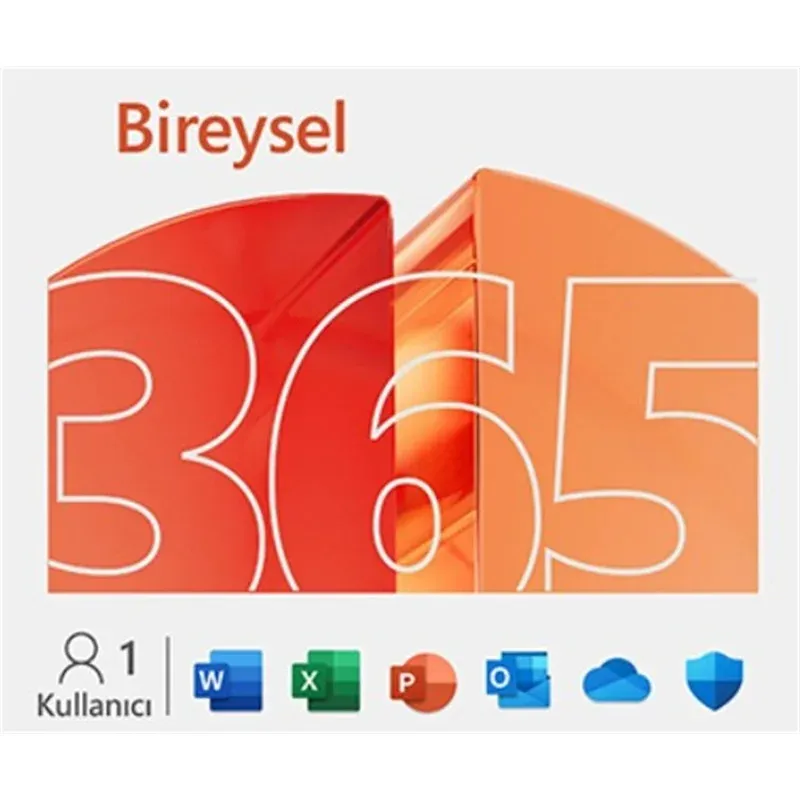 Ms 365 Bireysel ESD 1 KULLANICI/1 Yıl EP2-32317 32/64BIT Tr/İng (Elektronik Ortamda Gonderilir)
