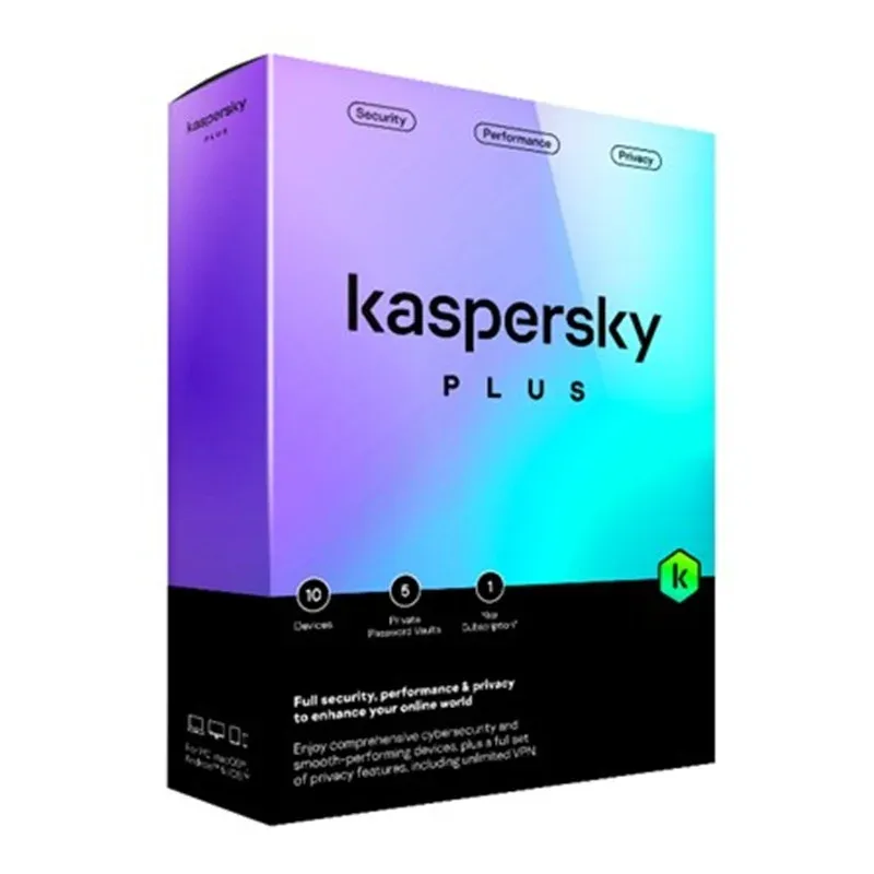 Kaspersky Plus Elektronik Lisans 3 Kullanıcı 1 Yıl
