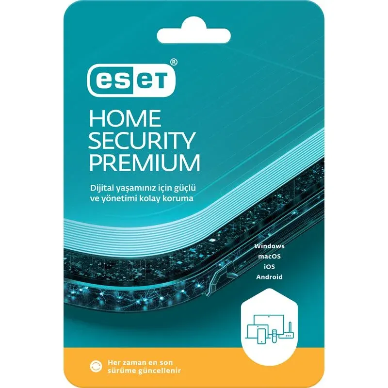 Eset Home Security Premium 3 Kullanıcı 1 Yıl Kutu