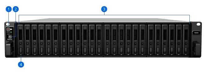 Synology FlashStation FS6400 24-Bay All-Flash NAS