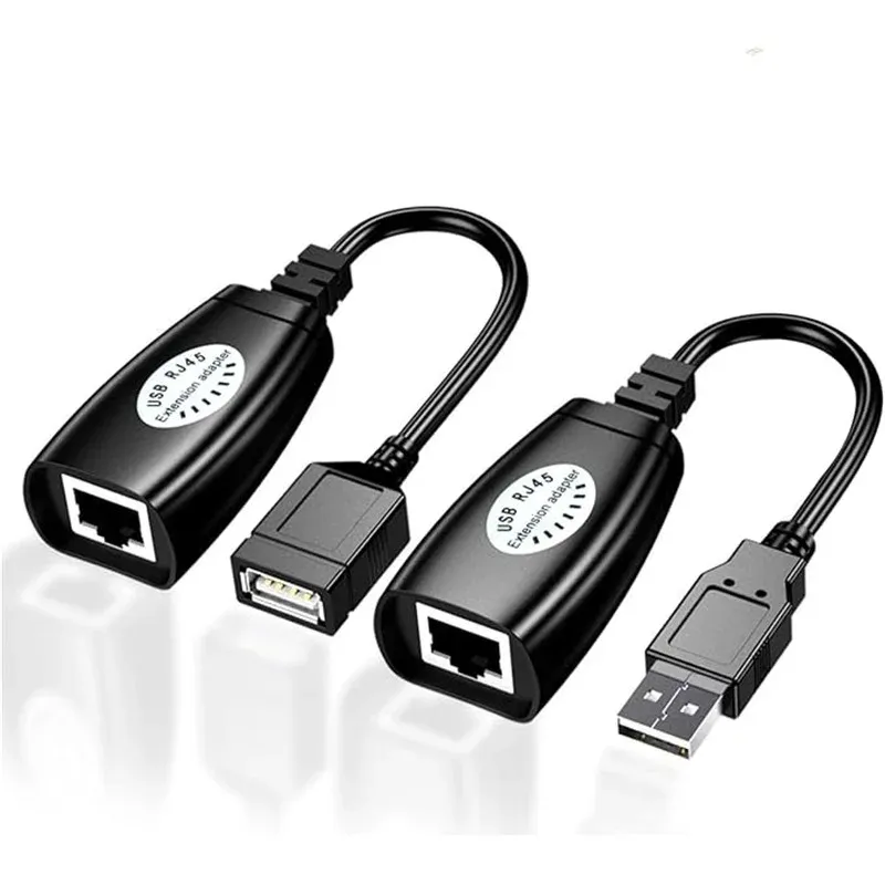 Qport Q-UX2 60M USB Extender 2 li Paket