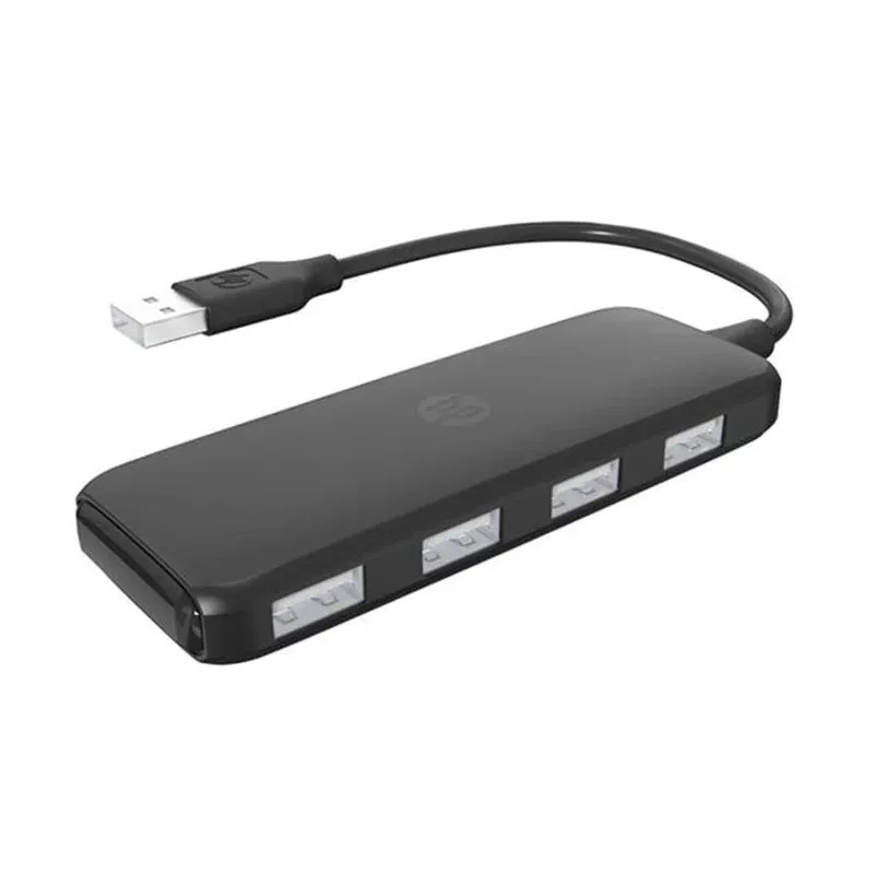 HP DHC-CT110C 4 Port USB 2.0 USB Çoklayıcı Hub Siyah