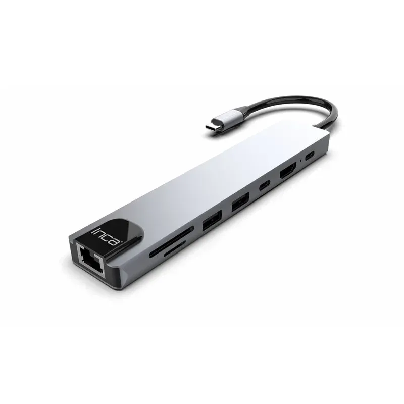 Inca ITPC-7 Type-C Hub X8COMBO Çoklayıcı