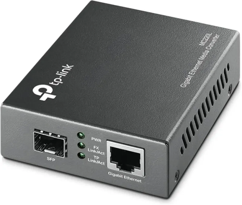 TP-Link MC220L Gigabit SFP Medya Çevirici (Media Converter)