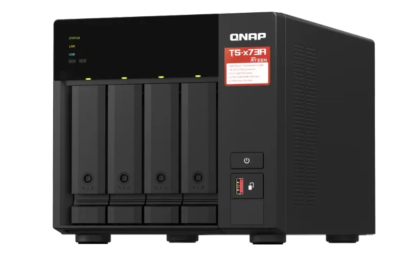 QNAP TS-473A 4-Bay NAS (Uzatılmış Garanti Paketi)