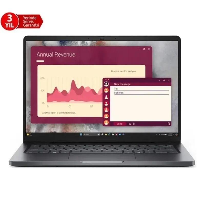 Dell Nb Pro 14 ULTRA5 235U 16GB 512SSD WIN11PRO BTO113_PC14250_W (3 Yıl Yerinde Garanti)