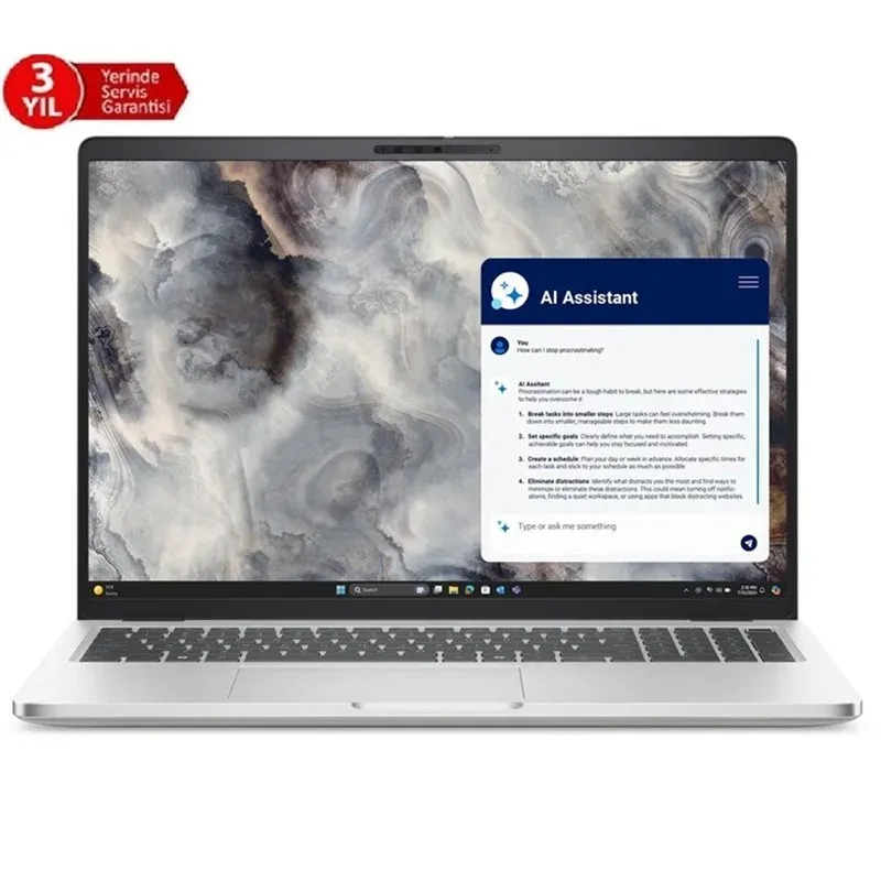 Dell Nb Pro 16 ULTRA7 255U 16GB 512SSD Dos BTO107_PC16250_U (3 Yıl Yerinde Garanti)
