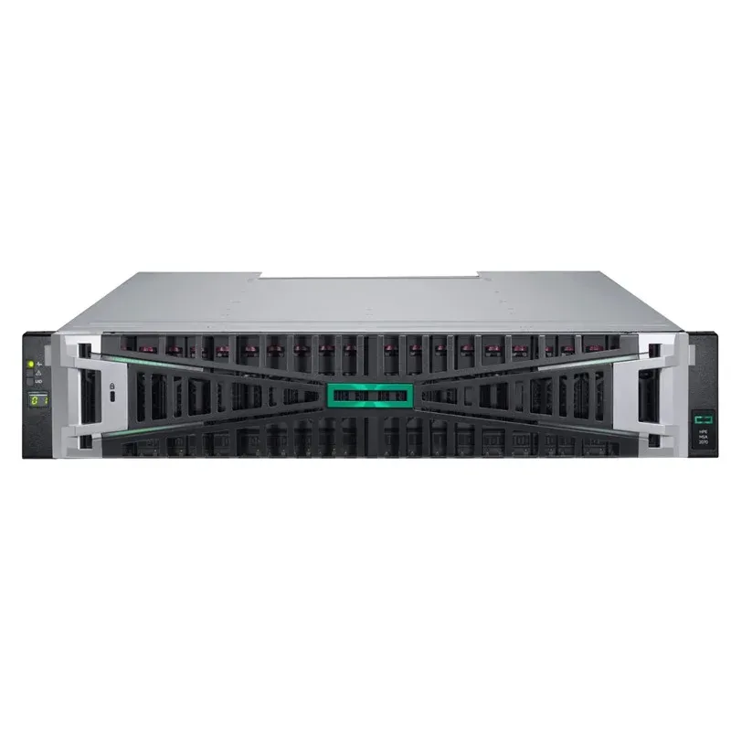 HPE Msa 2070 SFF P79245-B25 2X32GB FC 4-PORT Controller 12X1.92TB SSD 4X32GB SFP FC Xcvr 23TB Storage