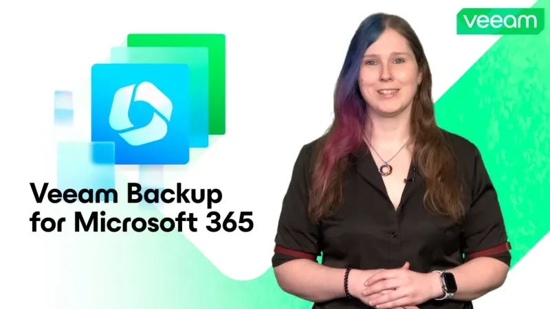 Veeam Backup for Microsoft 365 (50 Kullanıcı, 1 Yıl)