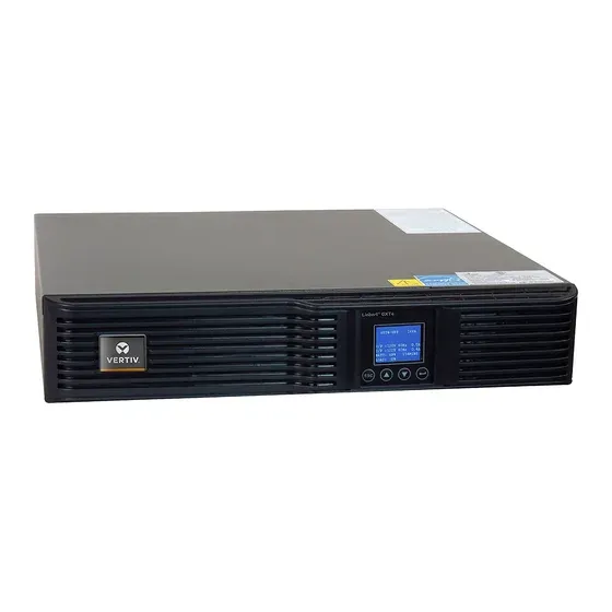 Vertiv Liebert GXT4 / GXT5 UPS Yedek Ön Kapak (Bezel)