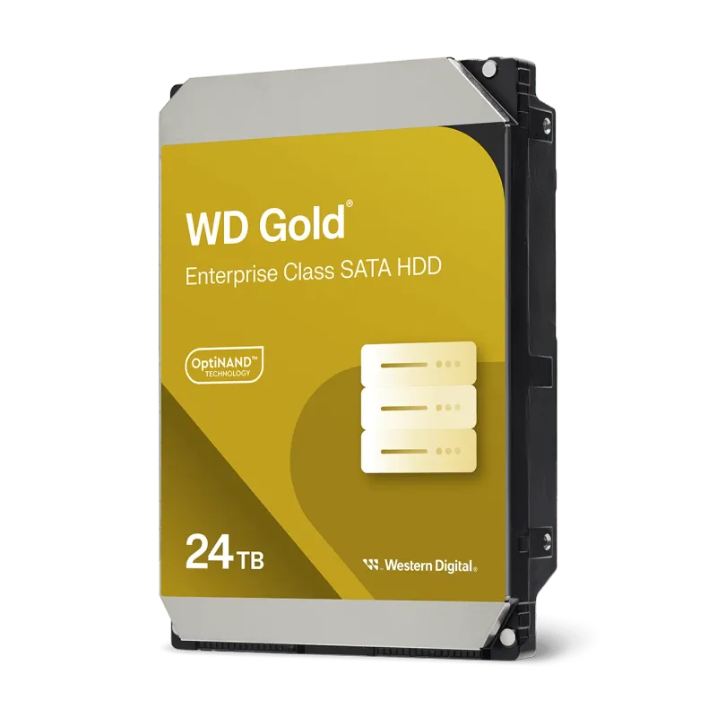 WD Gold 24TB Enterprise SATA HDD